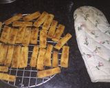 A picture of step 8 of Baked Namkeen Sticks from Gulab Jamun Mix No Oven.