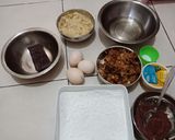 Foto langkah ke 1 dari resep Brownies Kukus : Pisang Ketan Putih.