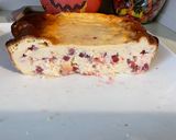 Une image de l'étape 11 de Flan bonhomme au fromage blanc, groseilles rouges et citron.