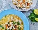 Foto langkah ke 5 dari resep Nasi soto ayam super hemat.