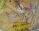 A picture of step 2 of Bitter gourd dal.