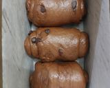 Foto langkah ke 3 dari resep Choco chips Loaf (Roti tawar chocochip), Bread T@lk KW.