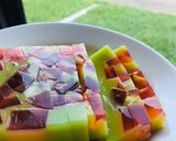 Foto langkah ke 4 dari resep Puding mozaik avocado 🥑.