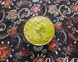 A picture of step 4 of Coriander Pesto.