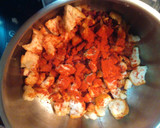 Foto del paso 4 de la receta: Migas de pan Payés, con panceta y chistorra