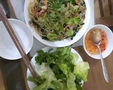 Hình bước làm 8 của món Miến xào thập cẩm rau củ. 