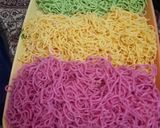 Foto langkah ke 8 dari resep Mie Sehat Pelangi Razhati.
