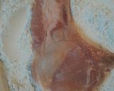 A picture of step 2 of Shallow Fried Pork Chops.