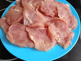 Solomillo al curry con pera y manzana