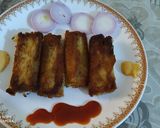 ब्रेड स्प्रिंग रोल (Bread spring roll recipe in Hindi) रेसिपी चरण 8 फोटो