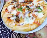 A picture of step 10 of Harra bharra Pizza.