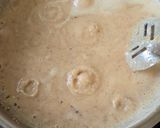 A picture of step 2 of Makhandi halwa.