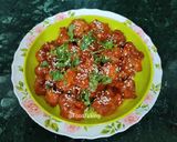 A picture of step 7 of Gobhi (Cauliflower) Manchurian.