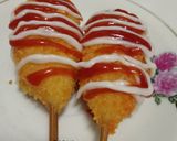 Foto langkah ke 6 dari resep Potato Sausage Corndog.