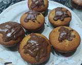 Foto del paso 6 de la receta: Muffins de harina de arvejas e integral con banana y nueces