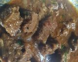 A picture of step 7 of Beef karahi.