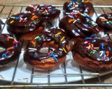 A picture of step 5 of Chocolate doughnut.