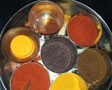 A picture of step 2 of Masala Khichdi.