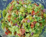 A picture of step 2 of Chunky Salsa.