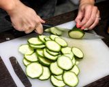 Rakott édesburgonya, cukkinivel 🍠👩🏽🍳 recept fázis 1 fotója