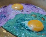 Coloured Fried Eggs  نیمرو کلمی recipe step 6 photo