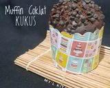 Foto langkah ke 4 dari resep Muffin Coklat Kukus.