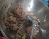 รูปขั้นตอนการทำที่ 3 ของ ผัดกะเพราหมูสับไม่ใส่พริก เด็กกินได้