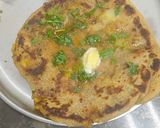 A picture of step 7 of Aloo Paratha.