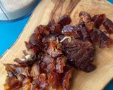 Foto langkah ke 2 dari resep Cake Pisang-Kurma-Cashewnuts-Cokelat (Kukus,Gluten Free).