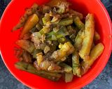 A picture of step 5 of Aloo Parwal 🥗🥗.