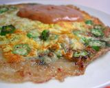 A picture of step 7 of Taiwanese Oyster Omelet (O-a-chian).