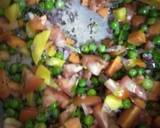 Vegetable in potato nests recipe step 4 photo