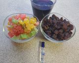 Foto del paso 1 de la receta: Panettone con frutas confitadas y pasas.Receta fácil