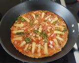 சீஸி வெஜிடபிள் ஆம்லெட் (Cheesy Vegetable Omelette recipe in tamil) ரெசிபி ஸ்டேப் 6 புகைப்படம்