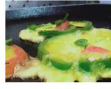 A picture of step 1 of Stuff egg capsicum 🍽️.
