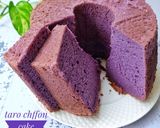 Foto langkah ke 4 dari resep Taro chiffon cake.