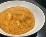 A picture of step 3 of Paneer butter masala.