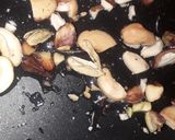A picture of step 1 of Suji ka halwa.