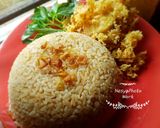 Foto langkah ke 10 dari resep Kebuli versi 2 tanpa kismis + ayam kremes.