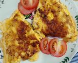Gambar langkah 4 resipi 👩‍🍳Roti Toast & Omelette Kentang.