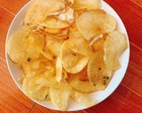 Hình bước làm 1 của món Snack khoai tây