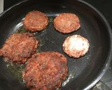 A picture of step 9 of Spicy Bean Burger.