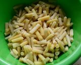 Rakott zöldbab recept fázis 1 fotója