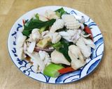 蠔油透抽日本大蔥杏鮑菇的食譜步驟3照片