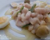 Foto del paso 7 de la receta Empedrado de judías con bacalao en crema de naranja
