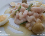 Foto del paso 7 de la receta: Empedrado de judías con bacalao en crema de naranja