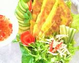 Hình bước làm 10 của món Bánh xèo ngày mưa