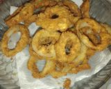 Foto del paso 12 de la receta: Combo completo. Pan de hamburguesa, hamburguesa, aros fritos