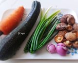 Hình bước làm 1 của món Canh BÍ NGÒI nấu mọc