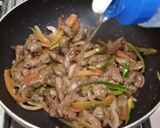 A picture of step 7 of Beef Chilli Dry🥩🌶️.